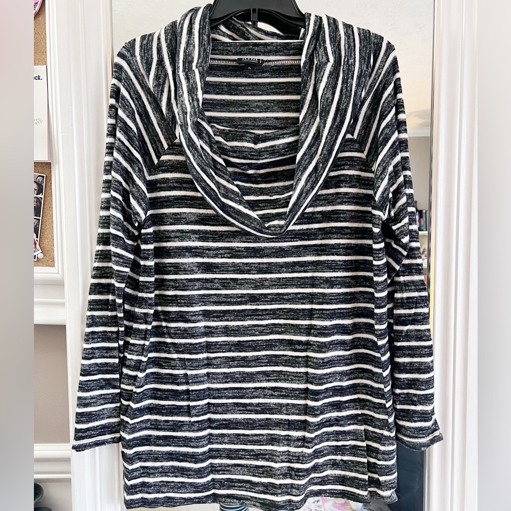 A.N.A. New Approach Cowl Neck Sweater